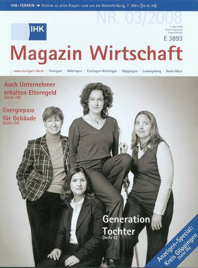 Magazin Wirtschaft Titel 03 2008